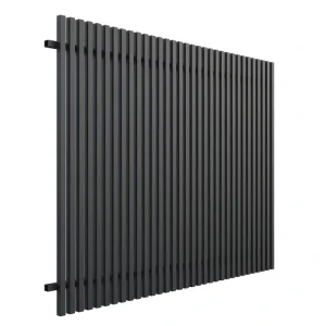 Easily Assembled Eco Friendly Aluminium Fences Powder Coating Outdoor Aluminium Fence for Backyard