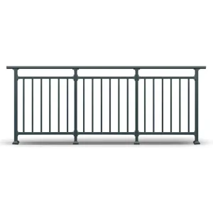 Easily Assembled Waterproof Steel Balcony Metal Railing
