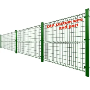 Easy-Install 3D High-Strength Carbon Steel Safety Fence, Factory Direct, for Home and Backyard Use