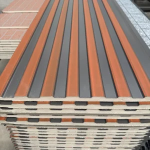Eco-Friendly Fire Resistant Metal Embossed Panel for Modern Exterior Wall Cladding in Cold Room Hotels Living Rooms & Villas