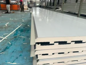 Eco Friendly Modern Thermal Insulation Fireproof Great Wall Panel Aluminum Alloy Polyurethane Core 950mm Effective Width