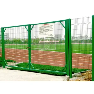 Eco-Friendly Rodent-Proof Rot-Proof Easily Assembled Metal Wire Mesh Fence Gate for Exterior Use