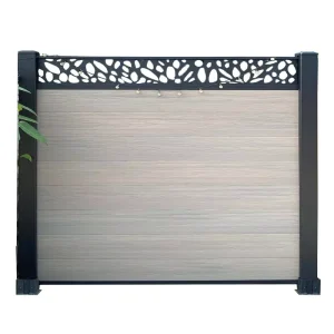 Eco-Friendly Waterproof Outdoor Aluminum Privacy Garden Fence