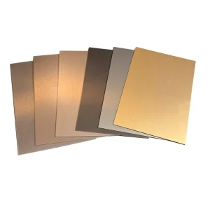 Eco-friendly MDF Board Moisture-Resistant Metallic Color Panels for Furniture with E0 Formaldehyde Emission