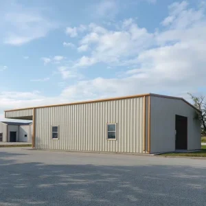 Economical Prefabricated Light Steel Structure Buildings Construction Metal Building Materials for Warehouse and Workshop