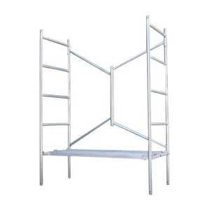 Economical Walk Through Frame Mobile Scaffolding Galvanized Mobile Scaffold for Builders