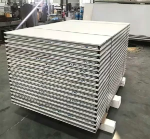 Ecosteel Source Handmade Durable Sandwich Panel Steel Material for Industrial Building for Cold Rooms Workshops Hotels