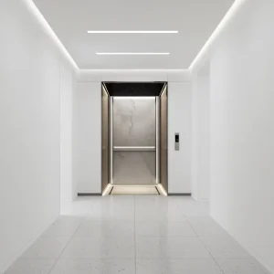 Elevator Parts Elevator Car Interior Decoration Parts for Villa Apartment Use with Silent Operation