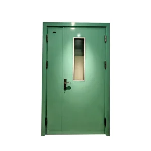 Emergency Exit Fire Rated Steel Fireproof Door with 1.5-3H Fire Resistance for Exterior Commercial & Apartment Use
