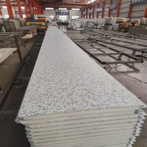 Energy Saving Metal Carved Sandwich Panel Embossed Wall Panel Heat Preservation for Cold Area