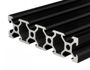 European Standard Aluminum Profile Black V Slot Equipment Type Aluminum Computer Case DIY Frame Aluminum Alloy