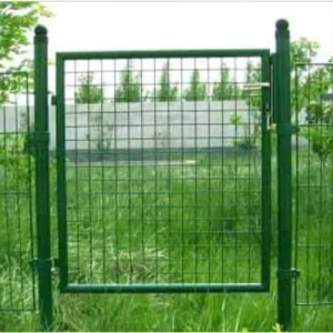 European-Style Metal Garden Fence Gate
