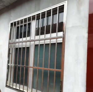 European Wrought Iron and Stainless Steel Security Windows for Residential and Commercial Use