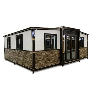 Expandable Container Home Prefab Modular Steel Structure Sandwich Panel Quick Assembly Portable Residential Commercial Building