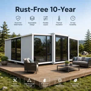 Expandable Container Hotel Room 20ft 40ft Prefab Modular Portable Resort Villa Glamping Cabin Eco Lodge Quick Build Multi Scene