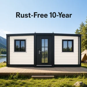 Expandable Container House Prefab Modular Portable Tiny Home Folding Container Granny Flat Building ADU Mobile Home