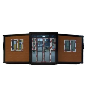 Expandable Modular Prefab Steel Container House 40ft 20ft Hurricane Proof Outdoor