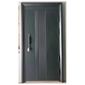 Exterior Metal Entry Doors Steel Front Security Doors for Houses Apartment