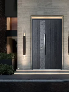 Exterior Security Door Factory Price Entrance Front Modern Entry Anti Theft Metal Soundproof Safety Doors