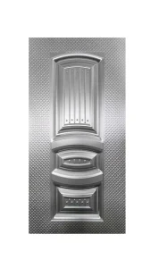 Exterior Stamped Metal Door Skin Embossed Steel Sheet Skin Door Plate for Safety Door