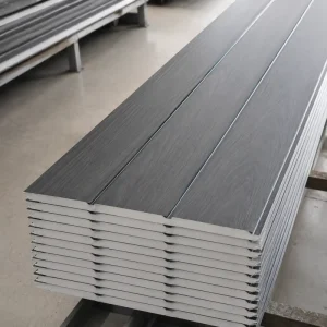 Exterior Wall Cladding 16 20mm Steel Decorative Metal Siding Energy Saving Thermal Insulation Sandwich Panel
