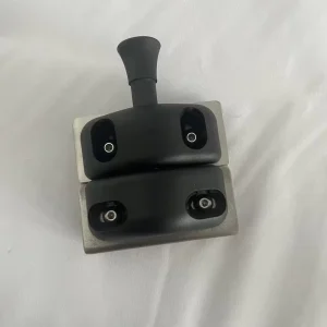 External Mount Contemporary 90 Degree Glass Latch GL 322 SS316L Secure Clamp for DIY 8mm 10mm 12mm Glass Pool Fence Panel