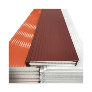 External Wall Panel PU Metal Siding Insulated Wall for Building Materials