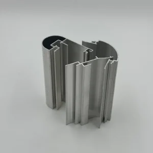 Extruded Arc Shaped Aluminum Profiles Custom in Shape and Color for Architectural Decoration