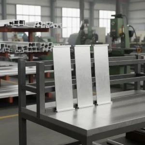 Extruded Industrial Aluminum Alloy H I Shaped Beams Channel Extrusion Profile Cutting for Structural