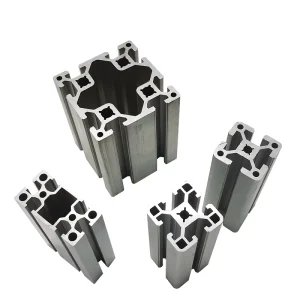 Extrusion 40X40 Black Aluminium Profiles Cnc Alu Profile Aluminum Extrusion Profile