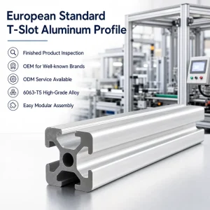 Extrusion Aluminum Profile 6063 T5 Custom Rectangular Aluminum Profile Rectangle Square Tube