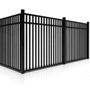 F002 Modern Home Security Outdoor Fence Easily Assembled Heat-Treated Steel Iron Metal