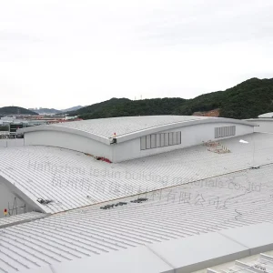 FM Approved Aluminum Standing Seam Roofing Panel Custom Width Length Metal Roof System