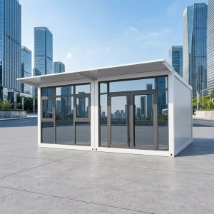 Factory 20ft Workshop Prefab Detachable Container House Camping Mobile Home for Sale Folding Container Office Quick House