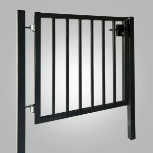 Factory 8ft High-Security 3D Powder-Coated Metal Swing Wire-Mesh Gate for Cattle and Outdoor Use