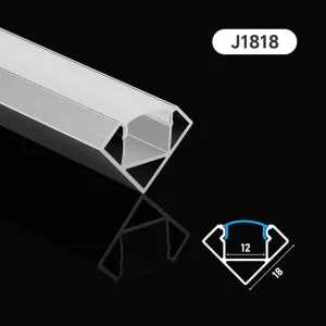 Factory 90 Degree Angle Aluminum Profiles Heat Sink Anodized Aluminum Extrusion Profile for Led Strip Light