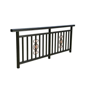 Factory Area Isolation Aluminum Square Pipe Fence, Anti-climbing Barrier, Protective Measure, Easy to Install