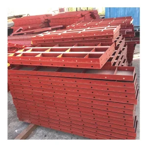 Factory Building Metal Form Work Construction Materials Steel Shuttering Rammed Earth Concrete Formwork