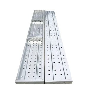 Factory Construction Material Dip Galvanized Scaffold Steel Springboard Pedal Metal Plank Scaffolding Walk Boards