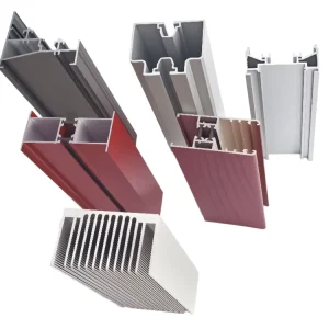Factory Custom Aluminum Alloy Construction Building Materials Door Window Furniture Siding Sections Profiles Bending