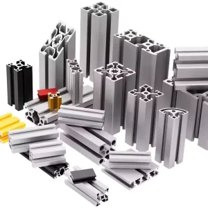 Factory Custom Europe 4040 4080 8020 Industrial T Slot Anodized Aluminum Extrusion Profiles for Bending Cutting