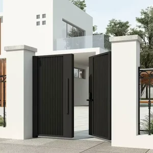 Factory Customizable Iron Gate Designs for Houses Metal Door