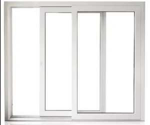 Factory Customization UPVC Double Glazed Low E Glass Sliding Windows