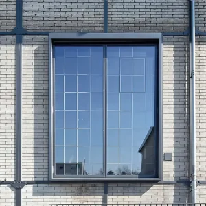 Factory Customized External Fixed Type Window Square Steel Metal Frame Picture Steel Windows