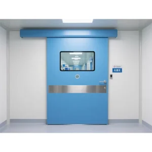 Factory Customized Fireproof Modern Steel Door Medical Air Tight Interior Clean Room for Hospital Food Factory