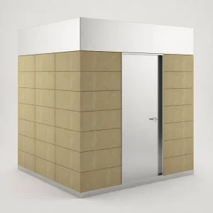 Factory Customized Metal Automatic Self Cleaning Outdoor Public Toilet Mobile for Railway Forecourts