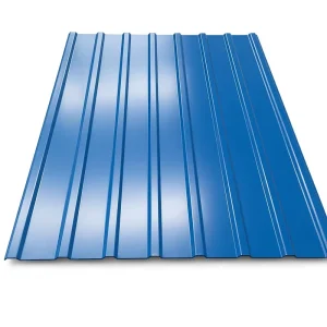 Factory Direct Corrugated Roofing Sheet PPGI GI Metal Roof Tile DX51D Grade High Strength Steel Sheet for Building