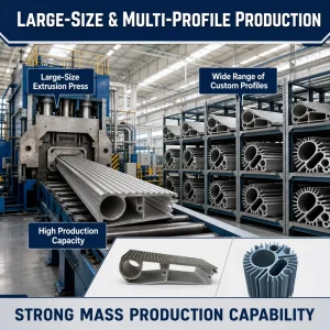 Factory Direct Custom Machinery Extrusion Aluminium Profiles OEM Metal Fabrication Service