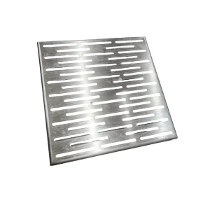Factory Direct Frame-Mounted 201 Stainless Steel Cover Plate for Pedestrian Streets