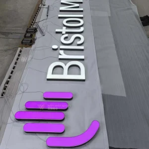 Factory Direct IP67 Waterproof Eco-Friendly Front Lit Acrylic Channel Letters for Indoor/Storefront Custom LED Signs